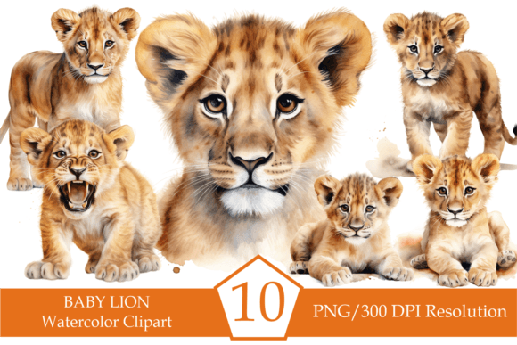 Watercolor Baby Lion: A Designer’s Stitch Test